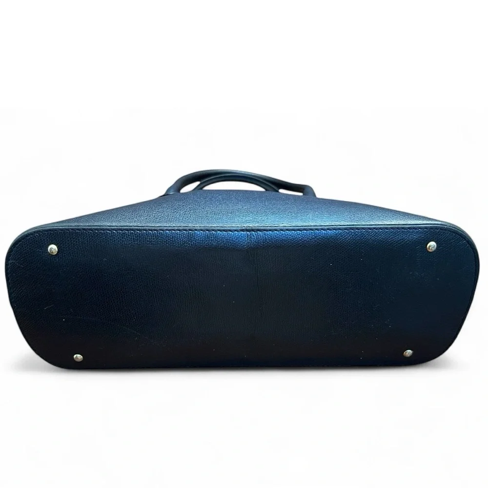 Elegant Vintage CELINE Navy Blue Bolide Top Handle Bag - Picture 6 of 15